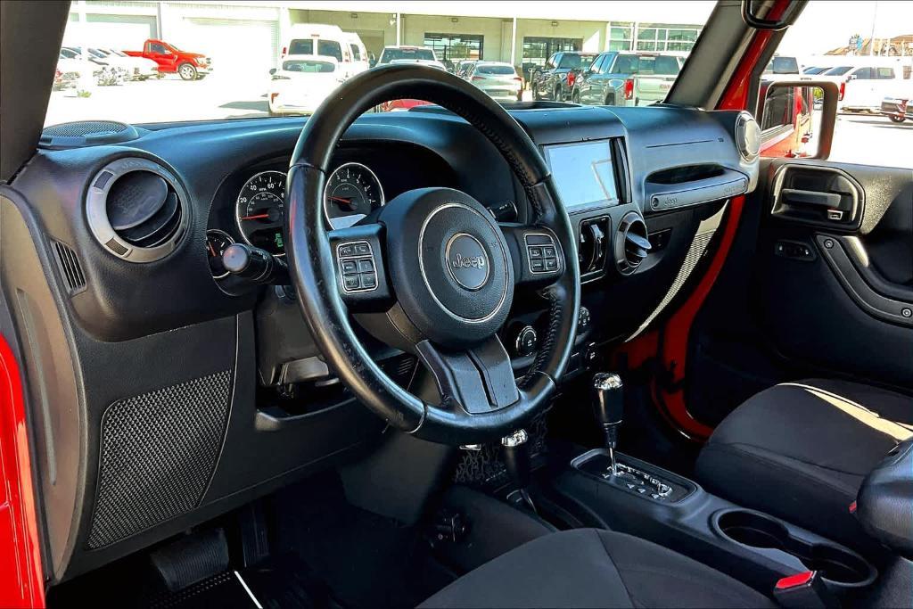 used 2017 Jeep Wrangler Unlimited car, priced at $18,784