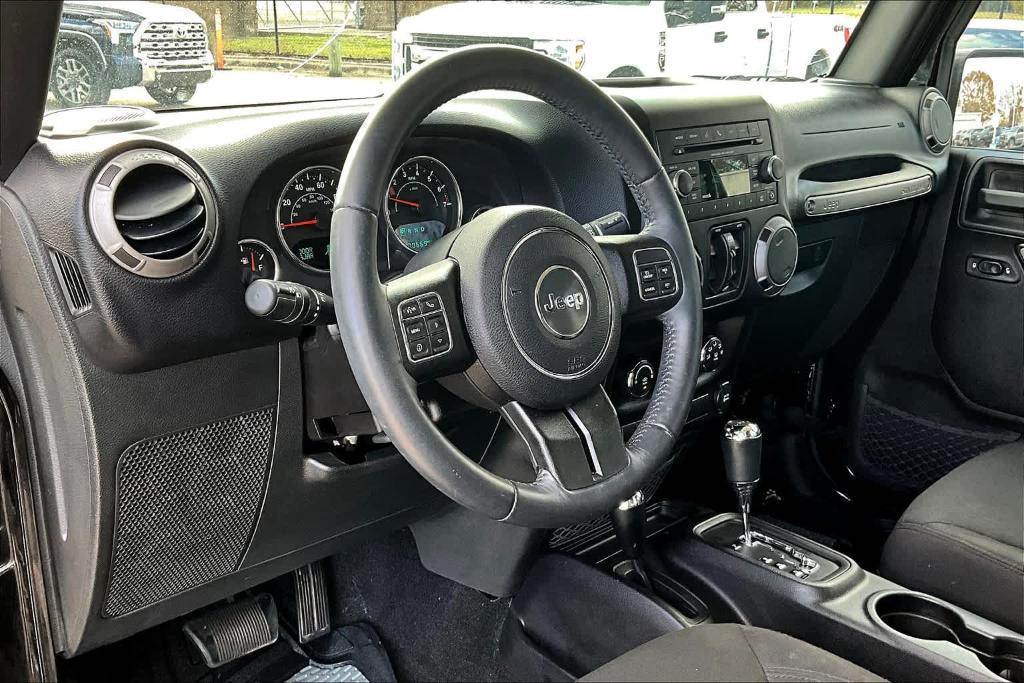 used 2016 Jeep Wrangler Unlimited car, priced at $22,570