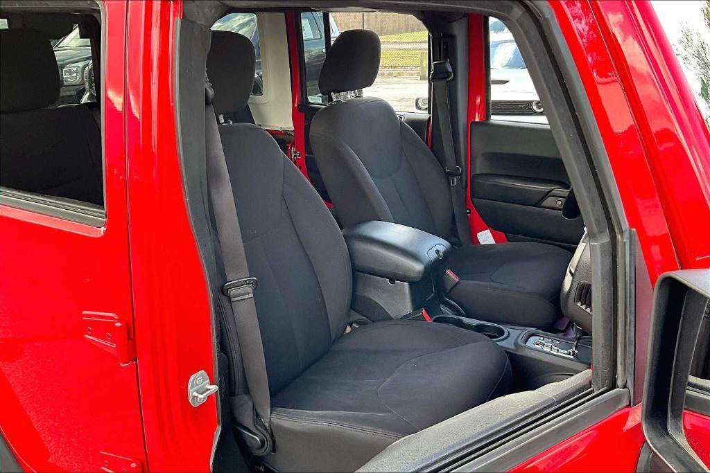 used 2017 Jeep Wrangler Unlimited car, priced at $19,395