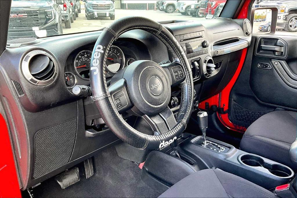 used 2017 Jeep Wrangler Unlimited car, priced at $19,395