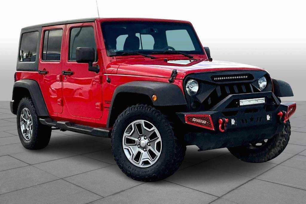 used 2017 Jeep Wrangler Unlimited car, priced at $19,395