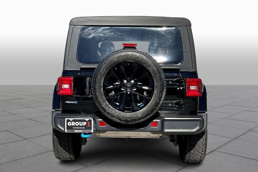 used 2022 Jeep Wrangler Unlimited 4xe car, priced at $23,987
