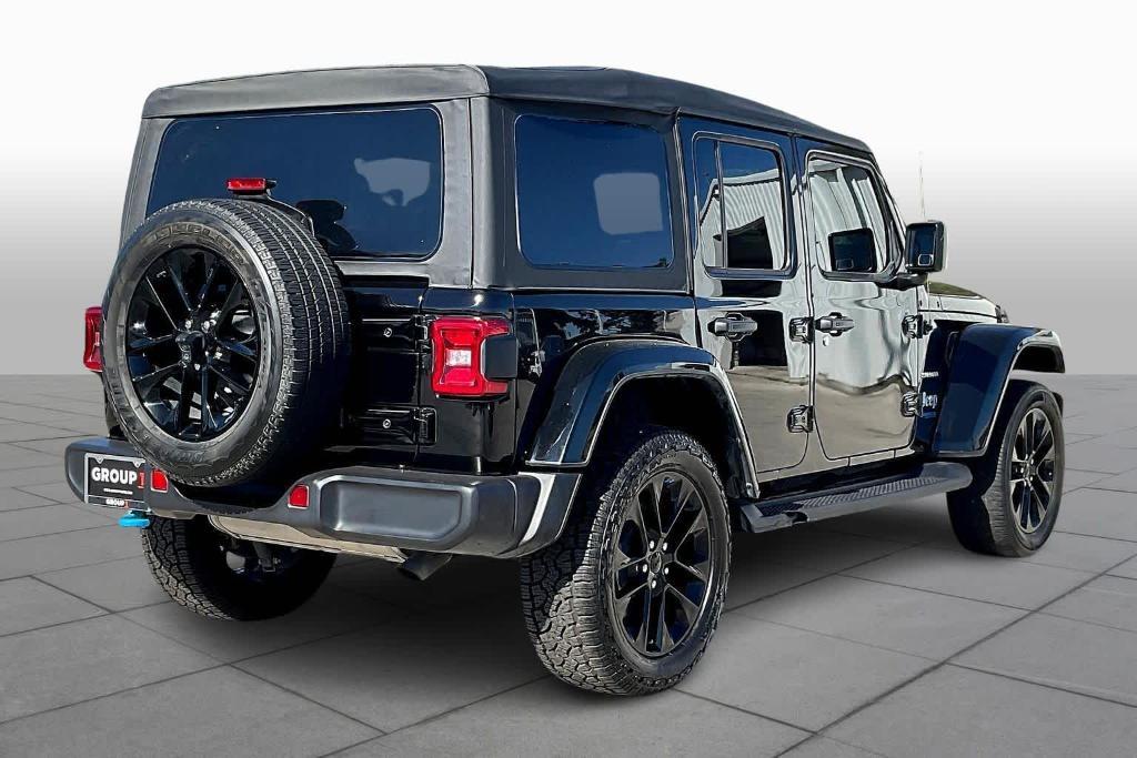 used 2022 Jeep Wrangler Unlimited 4xe car, priced at $23,987