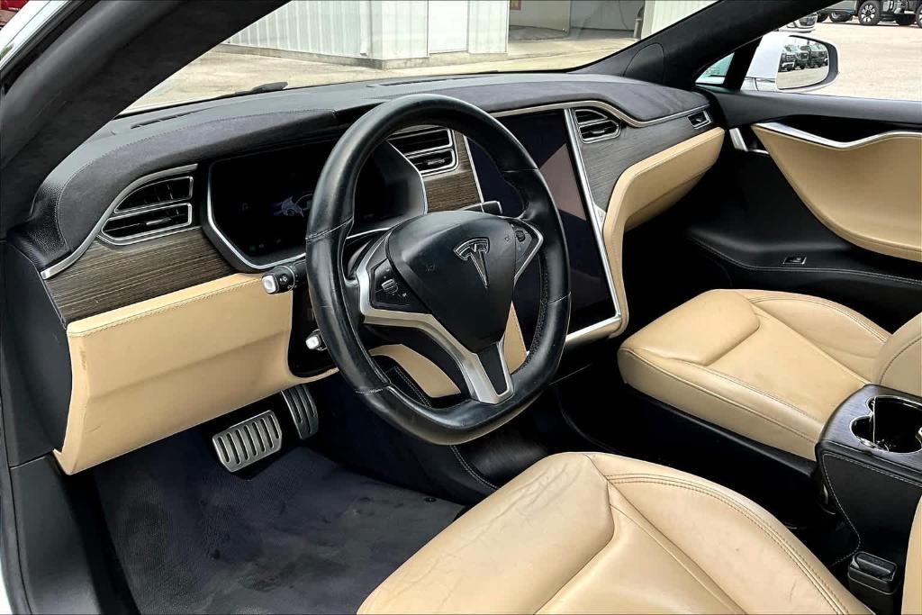 used 2015 Tesla Model S car, priced at $19,598