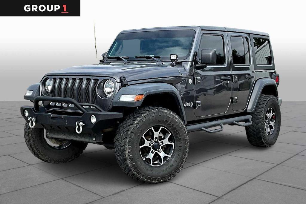 used 2018 Jeep Wrangler Unlimited car, priced at $26,723