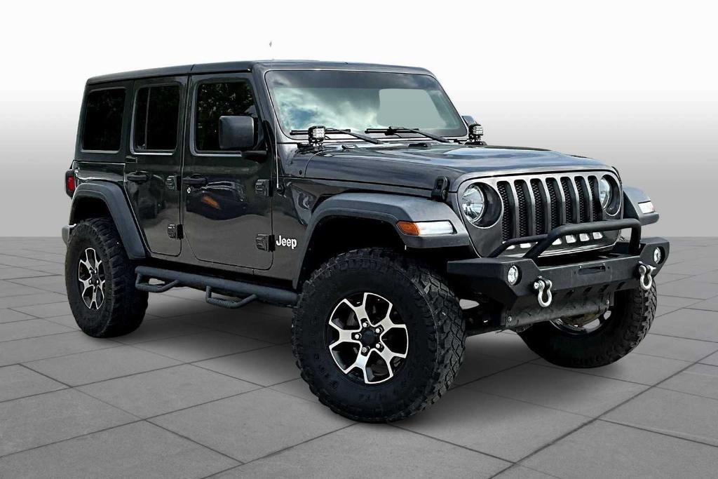 used 2018 Jeep Wrangler Unlimited car, priced at $26,723