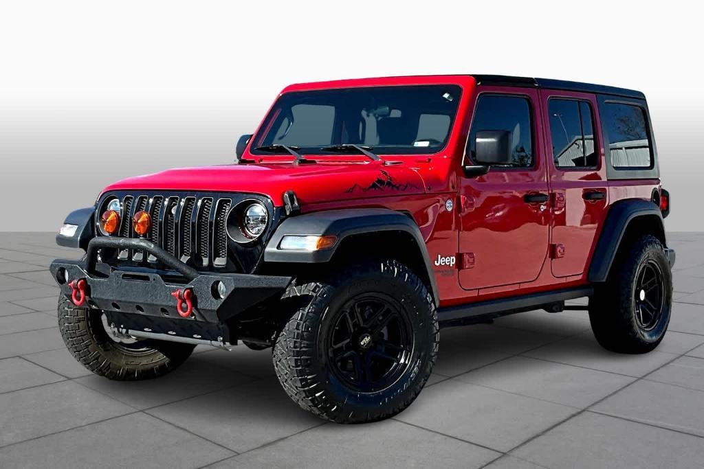 used 2018 Jeep Wrangler Unlimited car, priced at $26,907