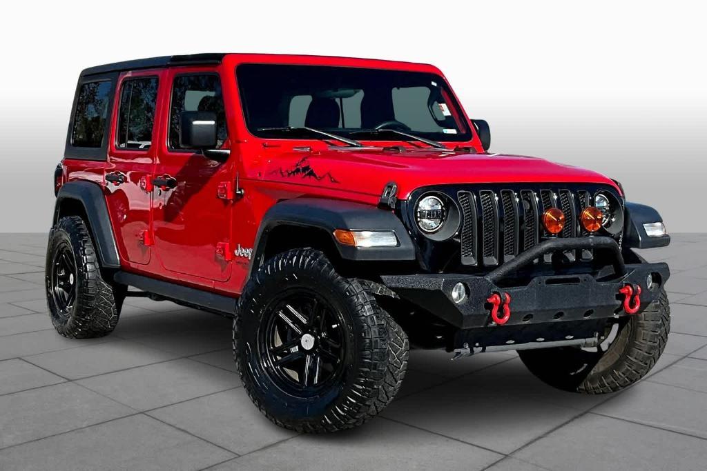 used 2018 Jeep Wrangler Unlimited car, priced at $26,907