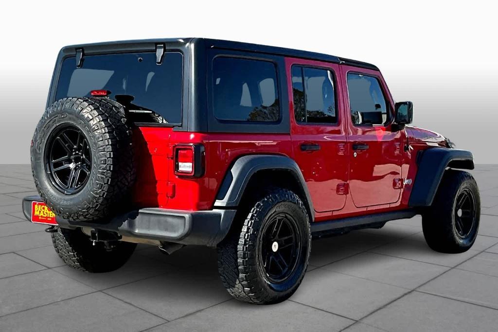 used 2018 Jeep Wrangler Unlimited car, priced at $26,907