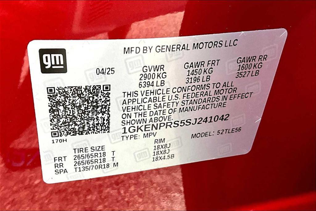 new 2025 GMC Acadia car, priced at $56,440