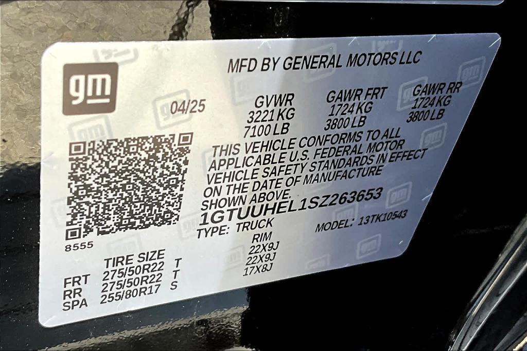 new 2025 GMC Sierra 1500 car, priced at $80,184
