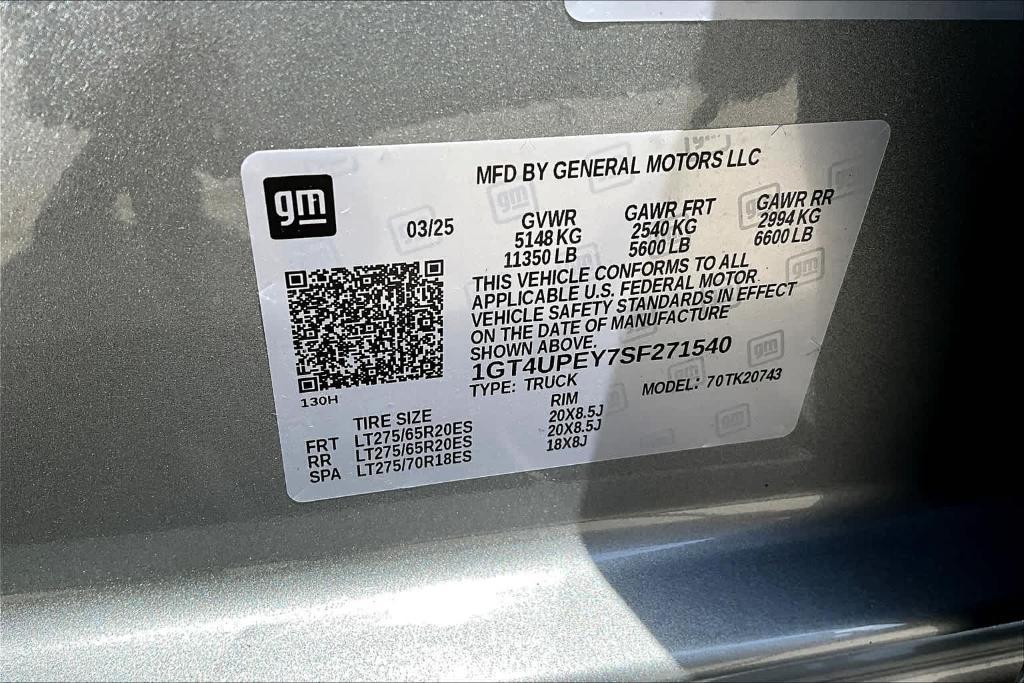 new 2025 GMC Sierra 2500 car, priced at $87,635