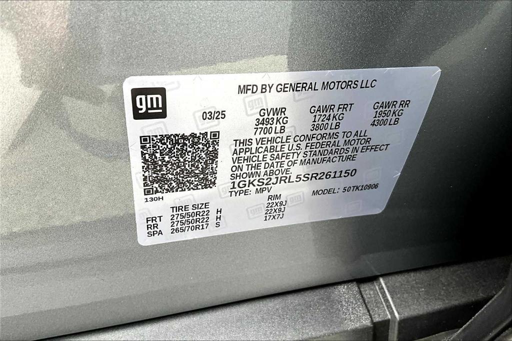 new 2025 GMC Yukon XL car, priced at $92,034