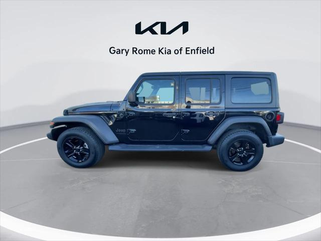 used 2021 Jeep Wrangler Unlimited car, priced at $31,981