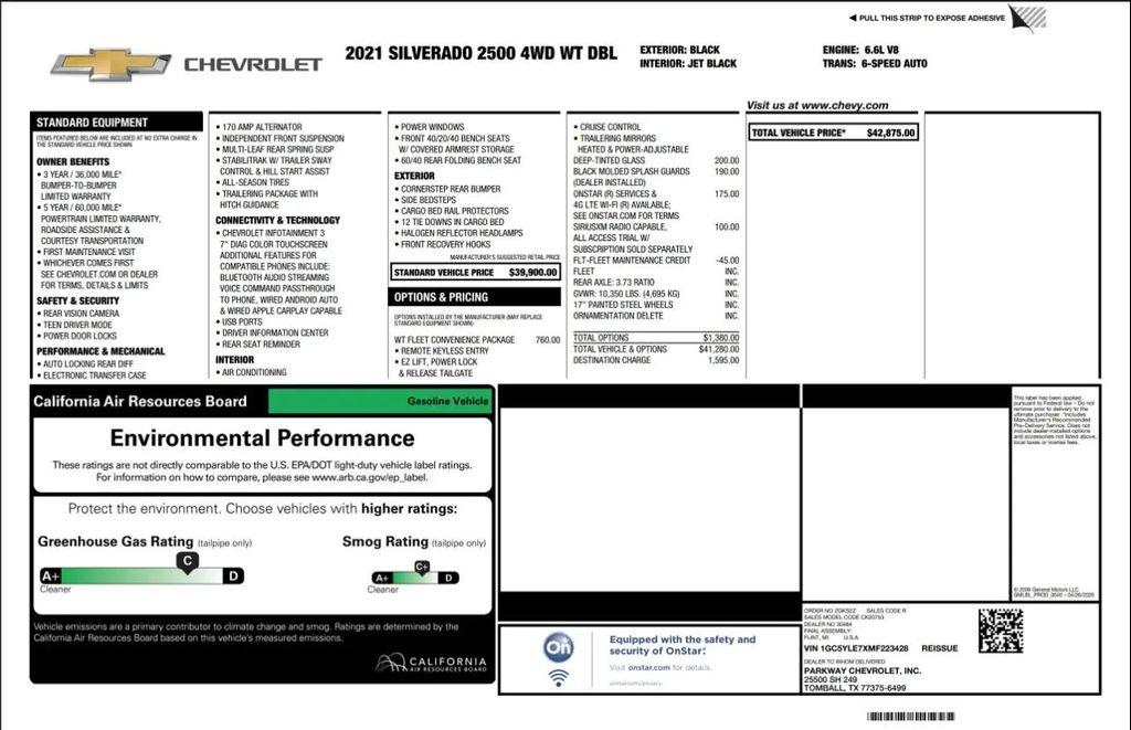 used 2021 Chevrolet Silverado 2500 car, priced at $28,990