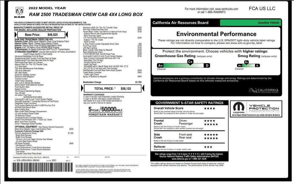 used 2022 Ram 2500 car, priced at $27,990