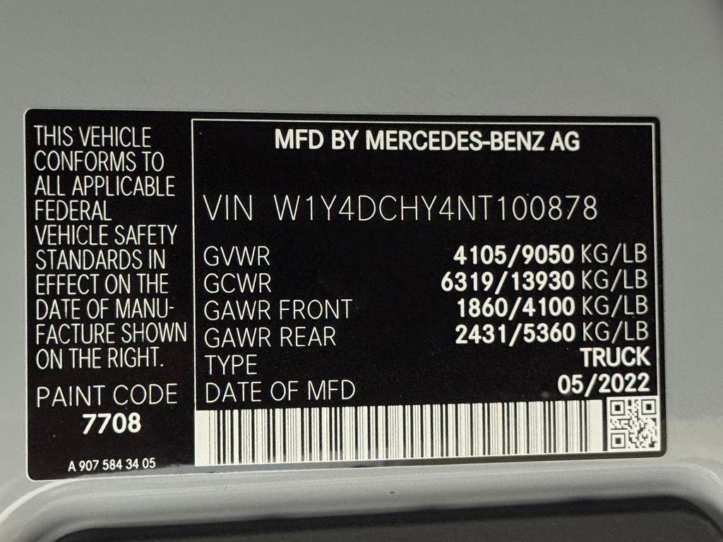 used 2022 Mercedes-Benz Sprinter 2500 car, priced at $42,990