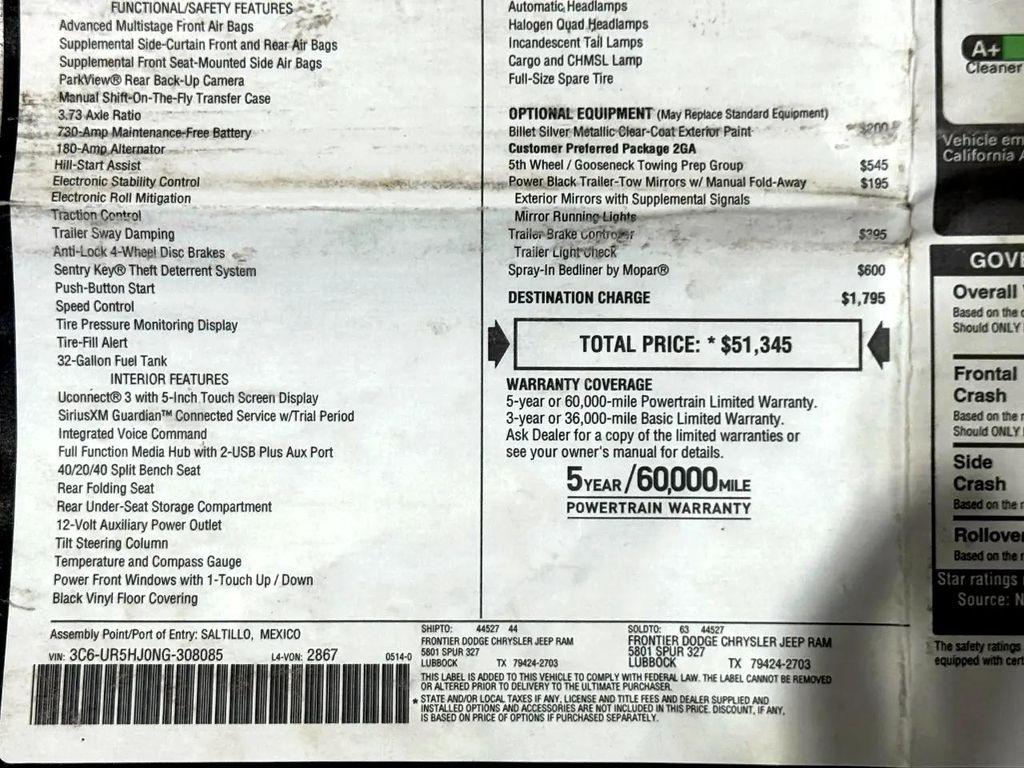 used 2022 Ram 2500 car, priced at $23,990