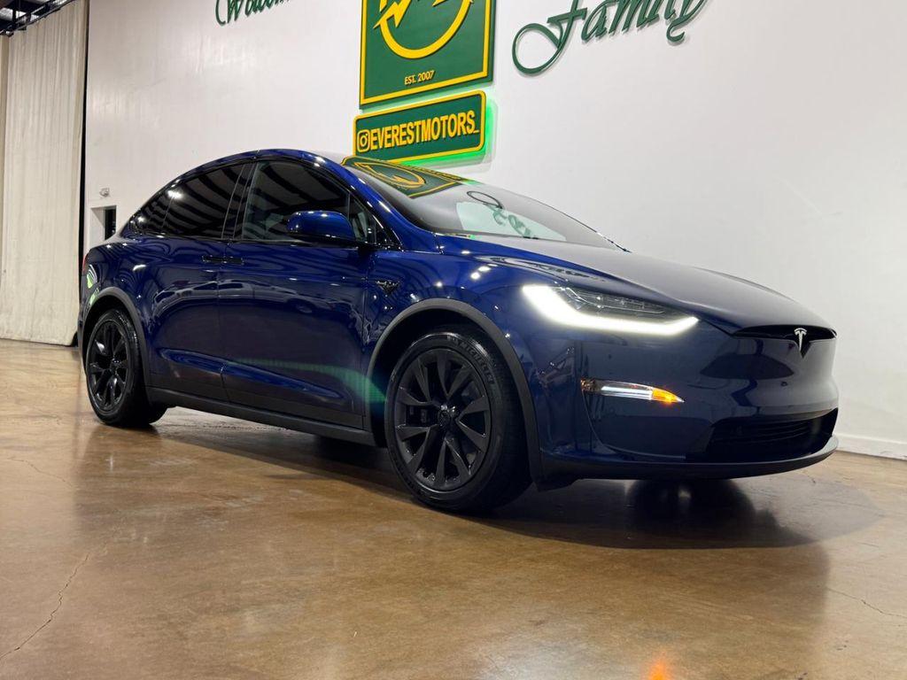 used 2022 Tesla Model X car, priced at $53,993
