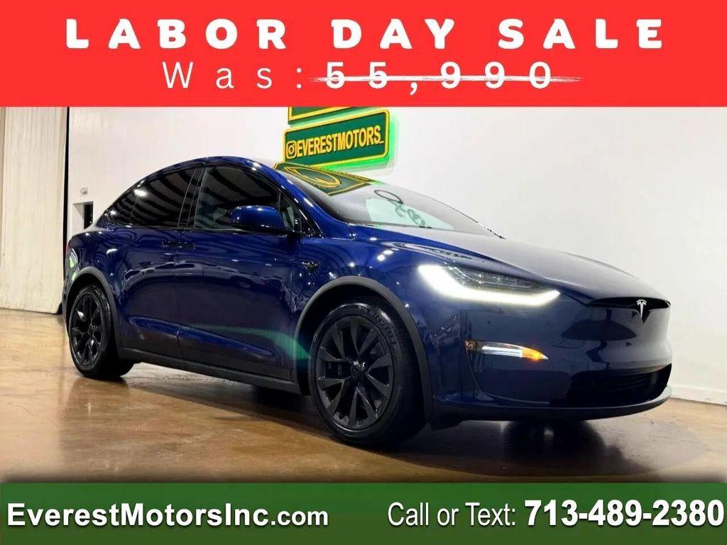 used 2022 Tesla Model X car, priced at $53,990