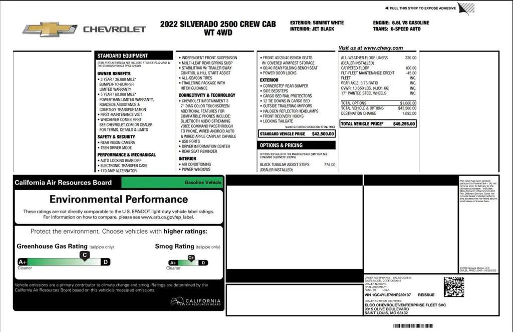 used 2022 Chevrolet Silverado 2500 car, priced at $33,990
