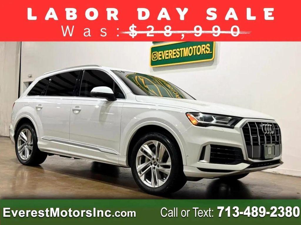 used 2021 Audi Q7 car, priced at $27,990