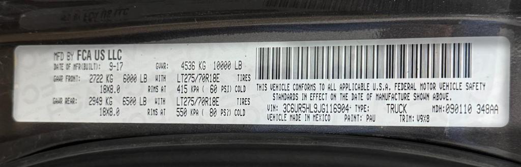 used 2018 Ram 2500 car, priced at $38,990