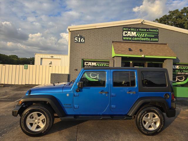 used 2015 Jeep Wrangler Unlimited car, priced at $18,998