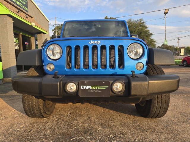 used 2015 Jeep Wrangler Unlimited car, priced at $18,998