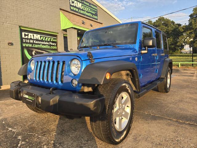 used 2015 Jeep Wrangler Unlimited car, priced at $18,998