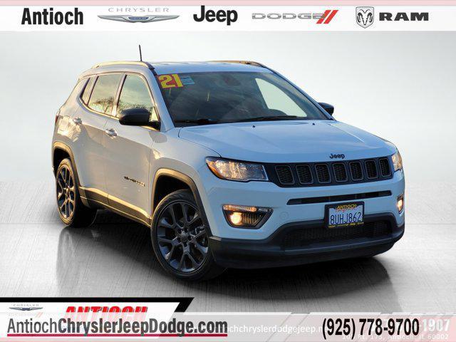 used 2021 Jeep Compass car, priced at $26,994