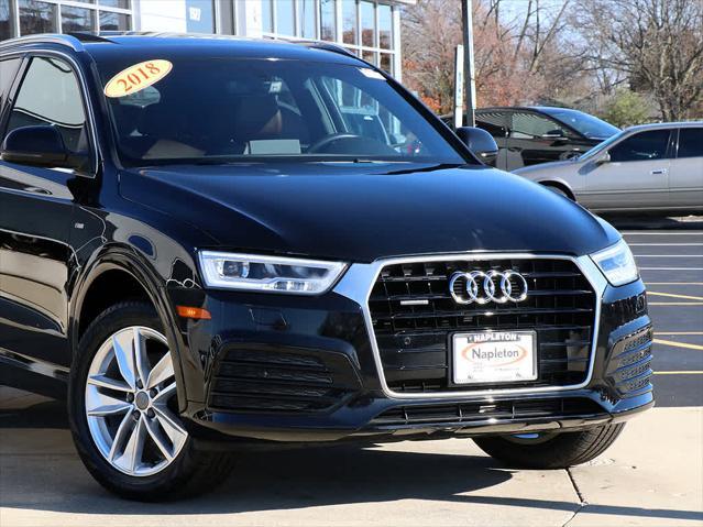 used 2018 Audi Q3 car, priced at $18,991