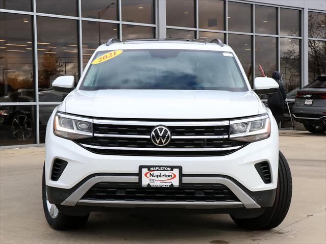 used 2021 Volkswagen Atlas car, priced at $25,991