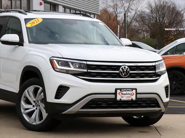 used 2021 Volkswagen Atlas car, priced at $25,991