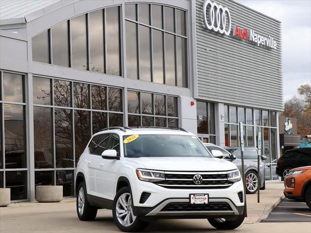 used 2021 Volkswagen Atlas car, priced at $26,991