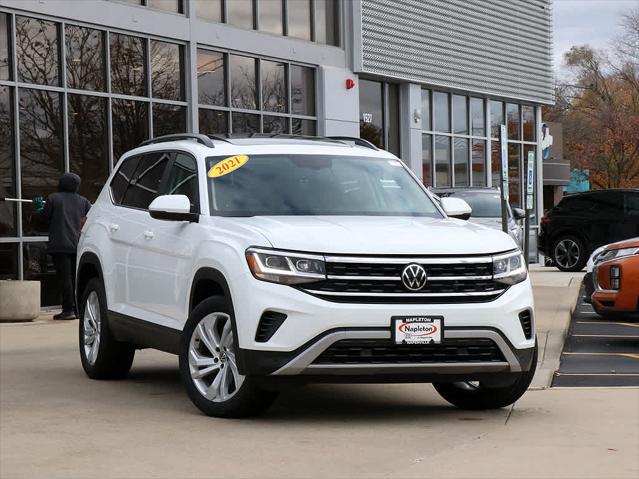 used 2021 Volkswagen Atlas car, priced at $25,991