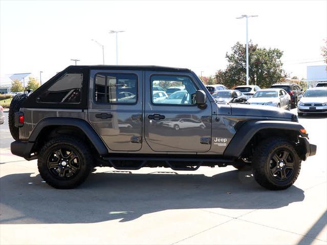 used 2020 Jeep Wrangler Unlimited car, priced at $22,791