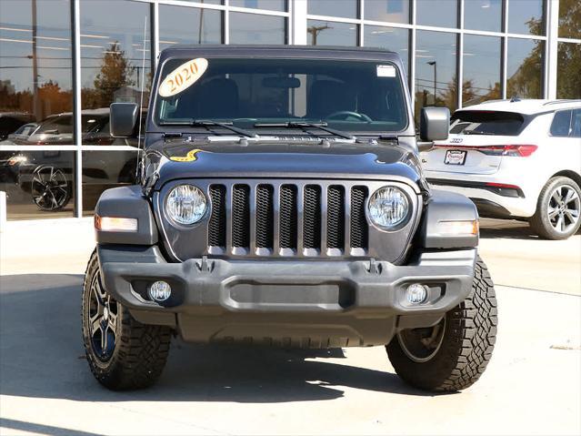 used 2020 Jeep Wrangler Unlimited car, priced at $22,791