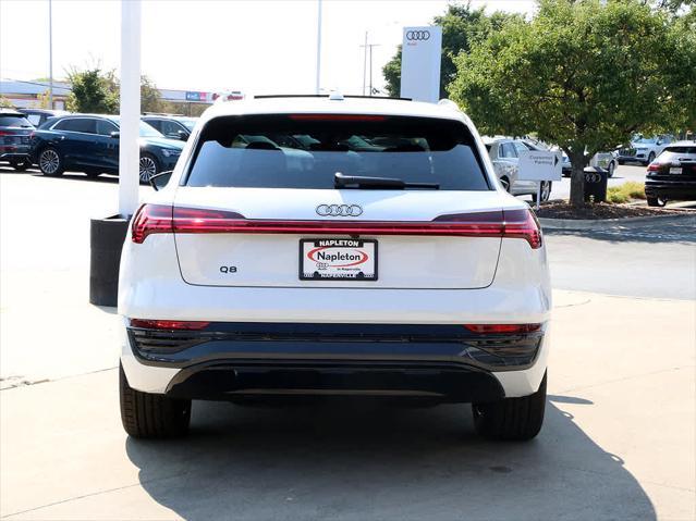 new 2024 Audi Q8 e-tron car, priced at $81,735