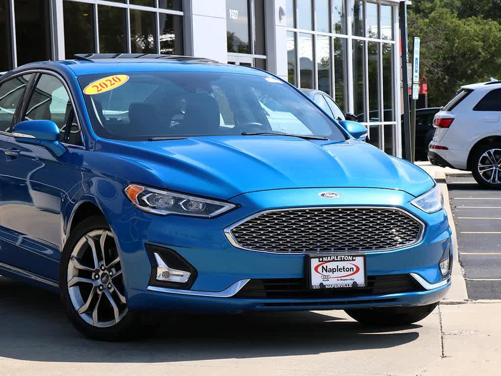 used 2020 Ford Fusion car, priced at $14,991
