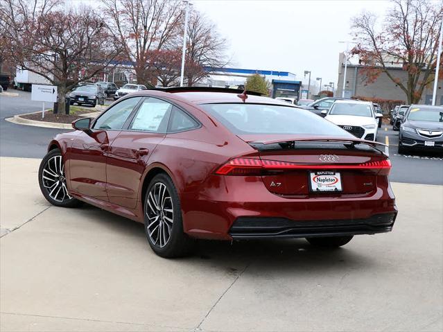 new 2025 Audi A7 car, priced at $75,890