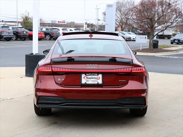 new 2025 Audi A7 car, priced at $75,890