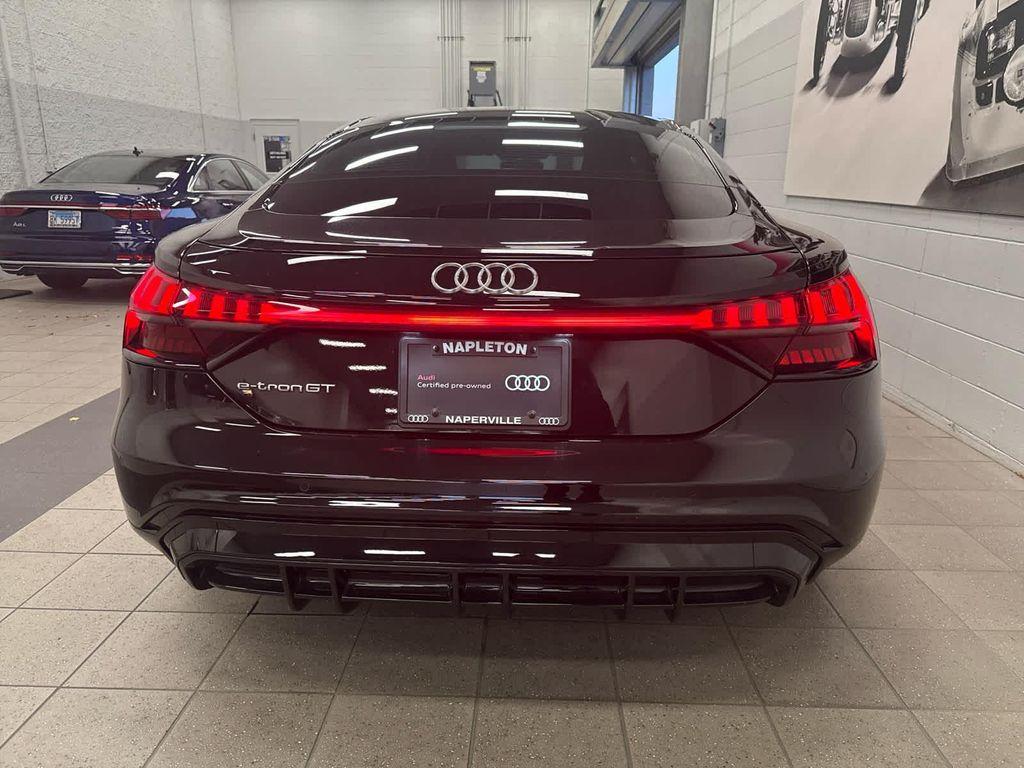 used 2022 Audi e-tron GT car, priced at $50,991