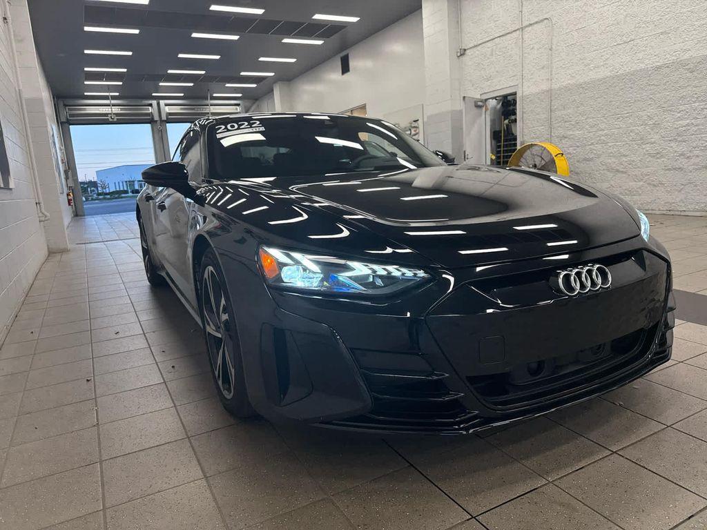 used 2022 Audi e-tron GT car, priced at $50,991