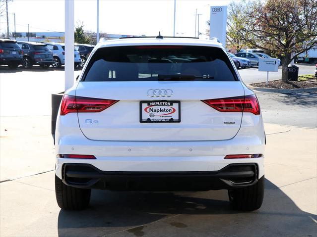 new 2024 Audi Q3 car, priced at $44,740