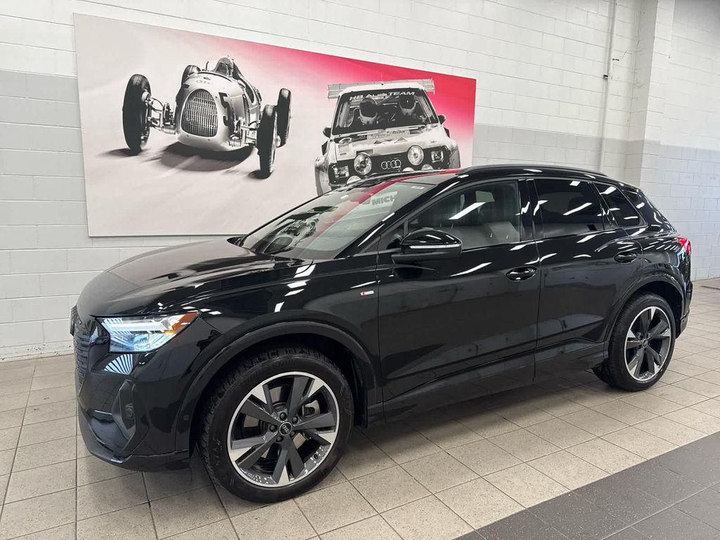 used 2024 Audi Q4 e-tron car, priced at $35,991