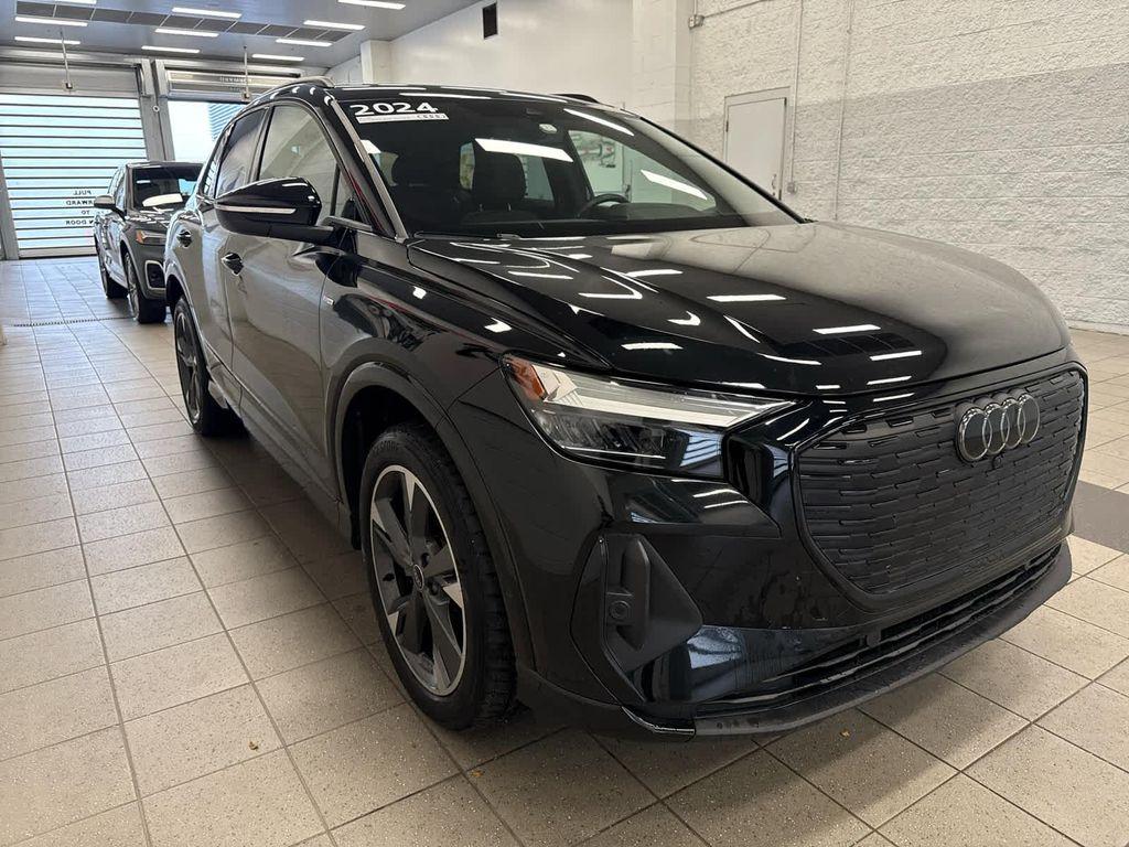 used 2024 Audi Q4 e-tron car, priced at $35,991