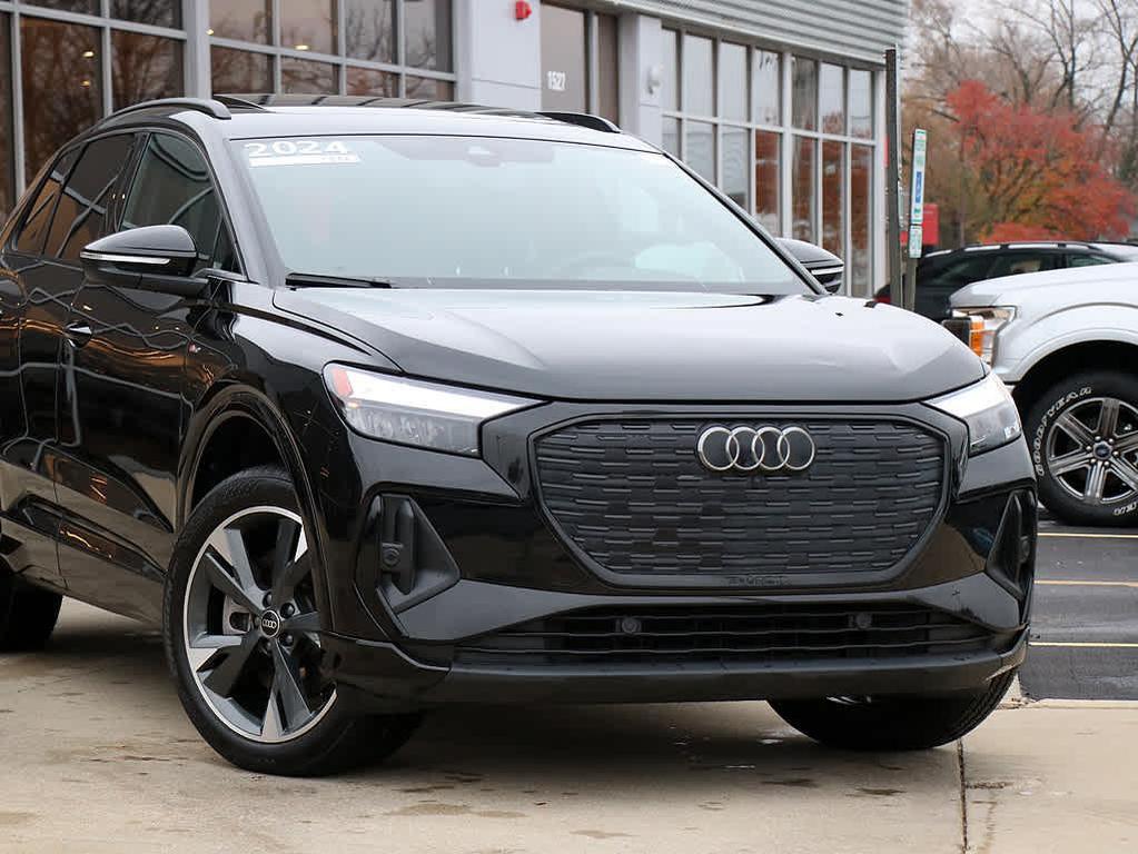 used 2024 Audi Q4 e-tron car, priced at $30,991