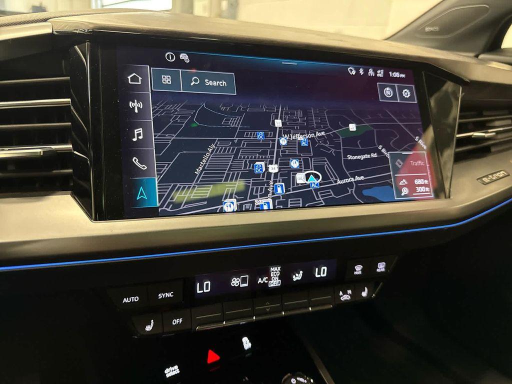 used 2024 Audi Q4 e-tron car, priced at $35,991