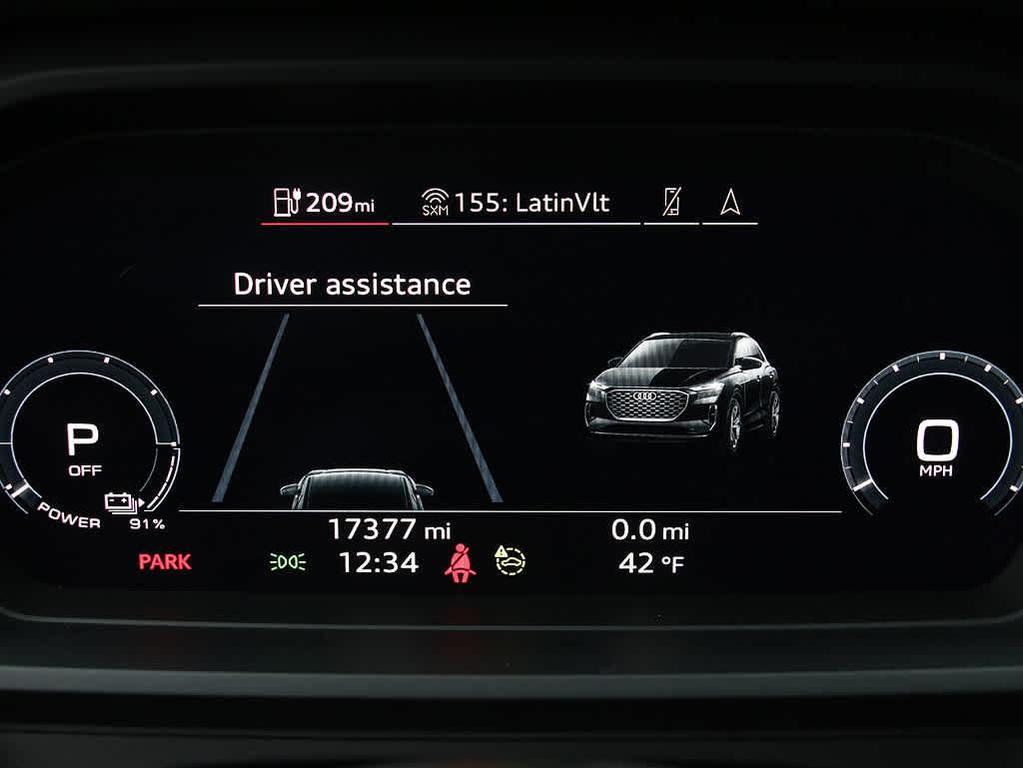 used 2024 Audi Q4 e-tron car, priced at $30,991